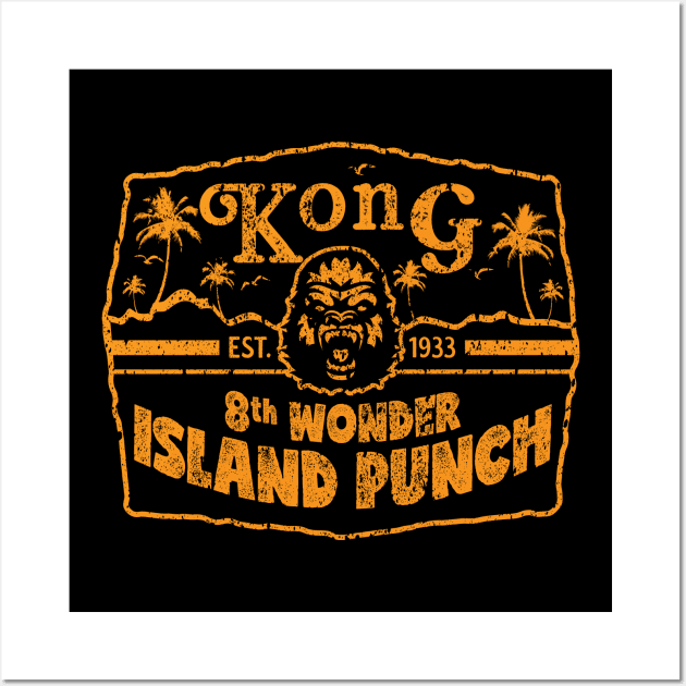 8th Wonder Island Punch Wall Art by Awesome AG Designs